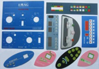 薄膜開關面闆絲網印刷